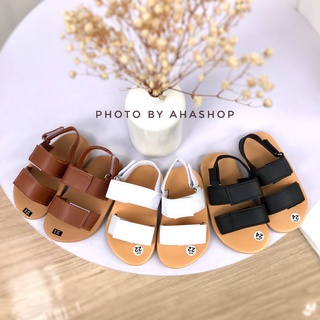 Sẵn Dép Sandal Dép Quai Hậu Quai Ngang Dính Hàn Quốc Cho Bé Trai Bé Gái K106