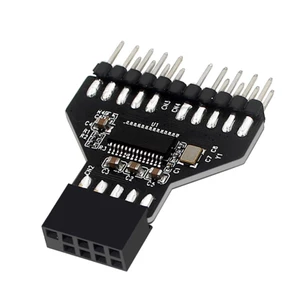 Bộ chia cổng USB 2.0 9 pin 1 sang 2 9 pin chuyên dụng chất lượng cao