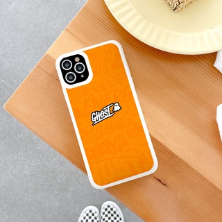 Ốp iphone - Ốp lưng iphone cạnh vuông viền camera Ghost dành cho ip 6 đến 16promax - ng153