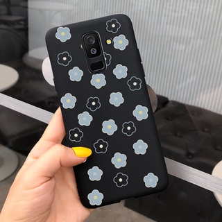 Ốp Điện Thoại Silicon TPU Mềm Hình Bò Sữa Trái Tim Cho Samsung Galaxy A6+ SM-A605G / A6 2018 SM-A600F SamsungA6 A6 Plus (2018)