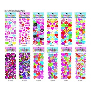 sticker 3D cute nhiều mẫu (10 cái)