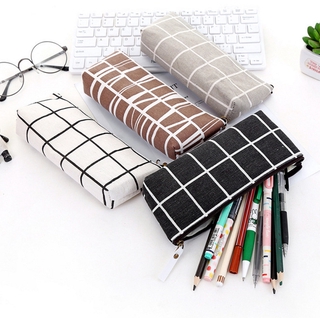 Túi Đựng Bút Chì Bằng Vải Canvas Dài 20cm