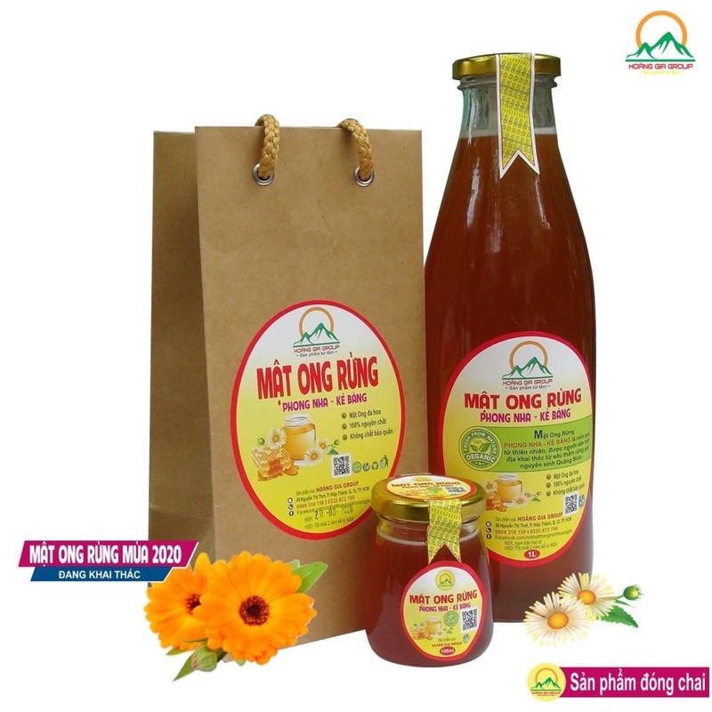 [MẬT ONG RỪNG] Mật ong rừng nguyên chất- sản phẩm từ thiên nhiên [Bảo hành 2 năm]