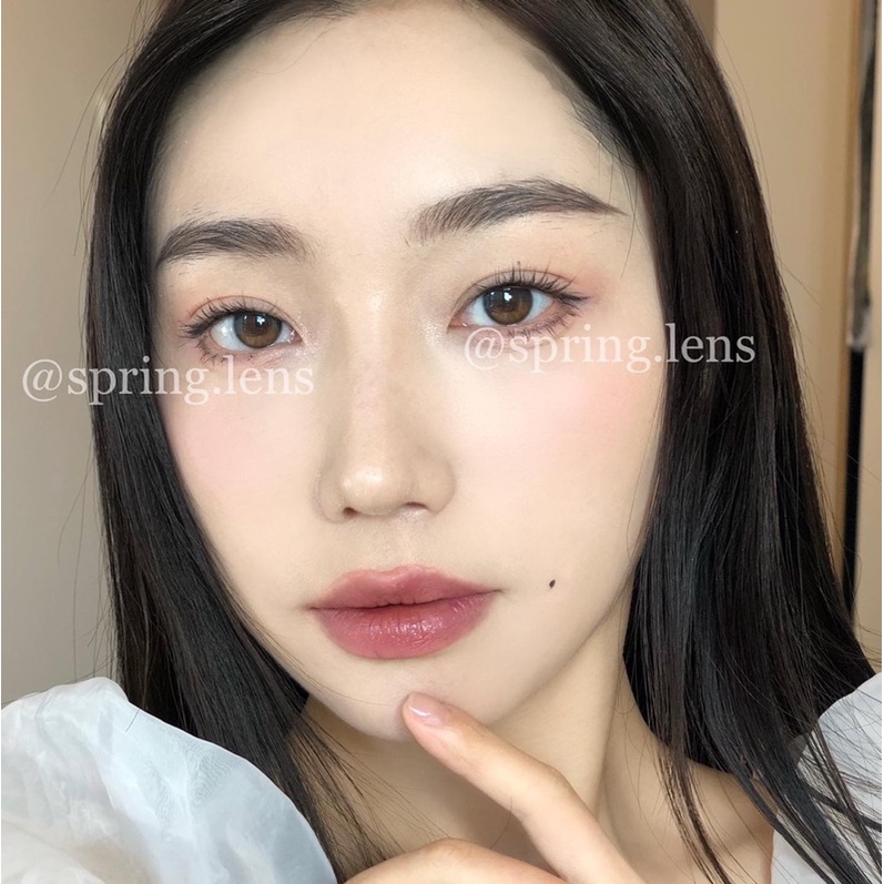 Kính áp trònghiệu ứng COSTA GRAY xám cam giãn nhẹ 1 tháng | Spring Lens