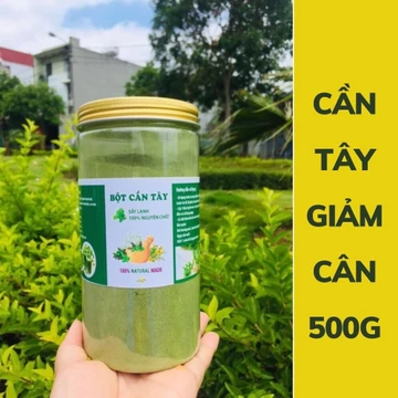 Bột cần tây giảm cân, bột cần tây mật ong nguyên chất sấy lạnh Organic hộp 500g