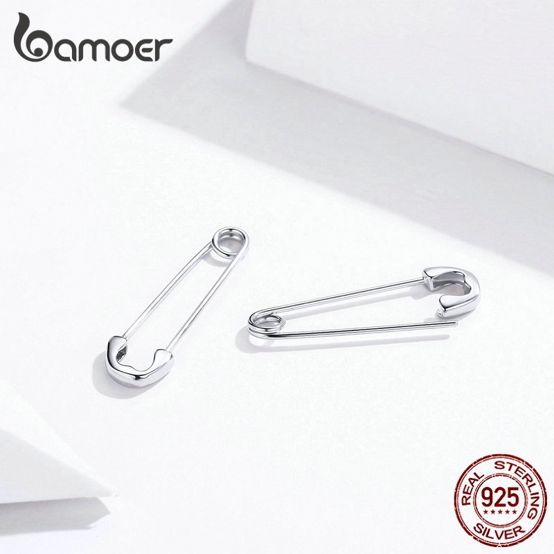 Bamoer Bông Tai bạc 925 Thời Trang