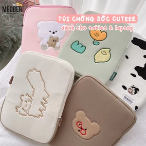 Túi chống sốc Cute dành cho Laptop và i pad i pad Pro 11, i pad Gen 5 6 7 8 9, i pad Air 2 3 4, i pad mini 4 5 6...
