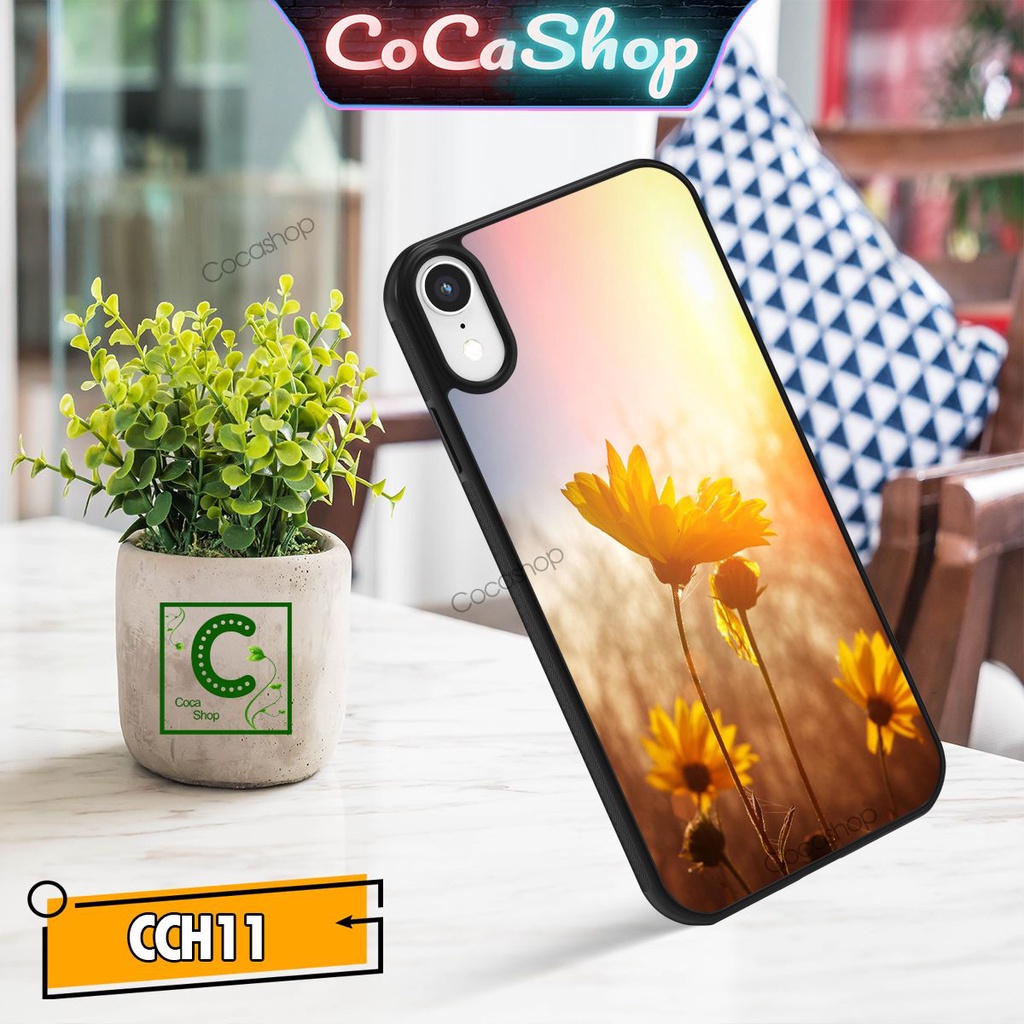 Ốp iphone in hình cực đẹp siêu bền - Cúc họa mi vàng nhẹ nhàng -6/6plus/6s/6splus/7/7plus/8/8plus/x/.....