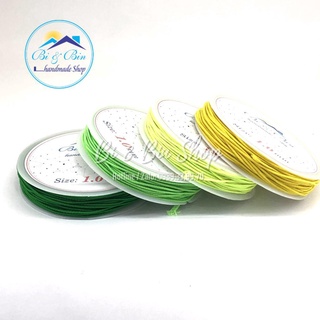 Cuộn Dây Thun Màu Co Giãn Dùng Xỏ Chuỗi, Hạt Gỗ Làm Vòng Đeo Tay, Làm Trang Sức Handmade