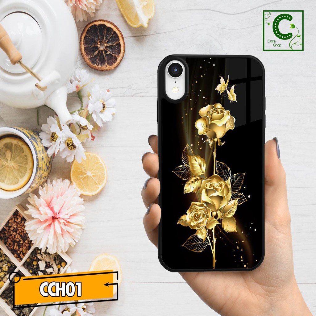 Ốp iphone in hình cực đẹp siêu bền cao cấp - Hoa hồng cực đẹp - 6/6plus/6s/6splus/7/7plus/8/8plus/x/.....