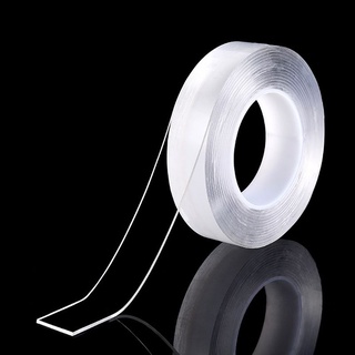 Charmantcc1 Băng keo hai mặt đa chức năng Băng keo Nano có thể giặt được liền mạch