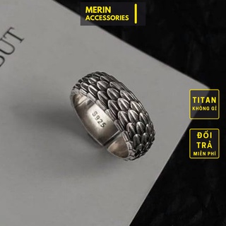 Men's 925 Silver Ring by Merin Accessories