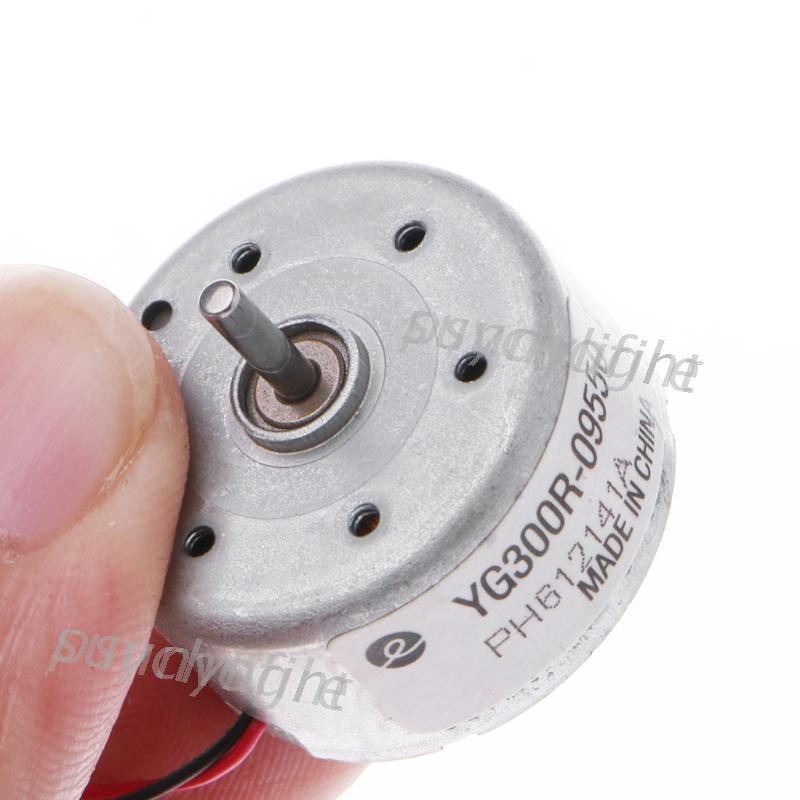 Mini Micro 300 Solar Power Motor 5500RPM for DC 3V -6V Toys Parts ...