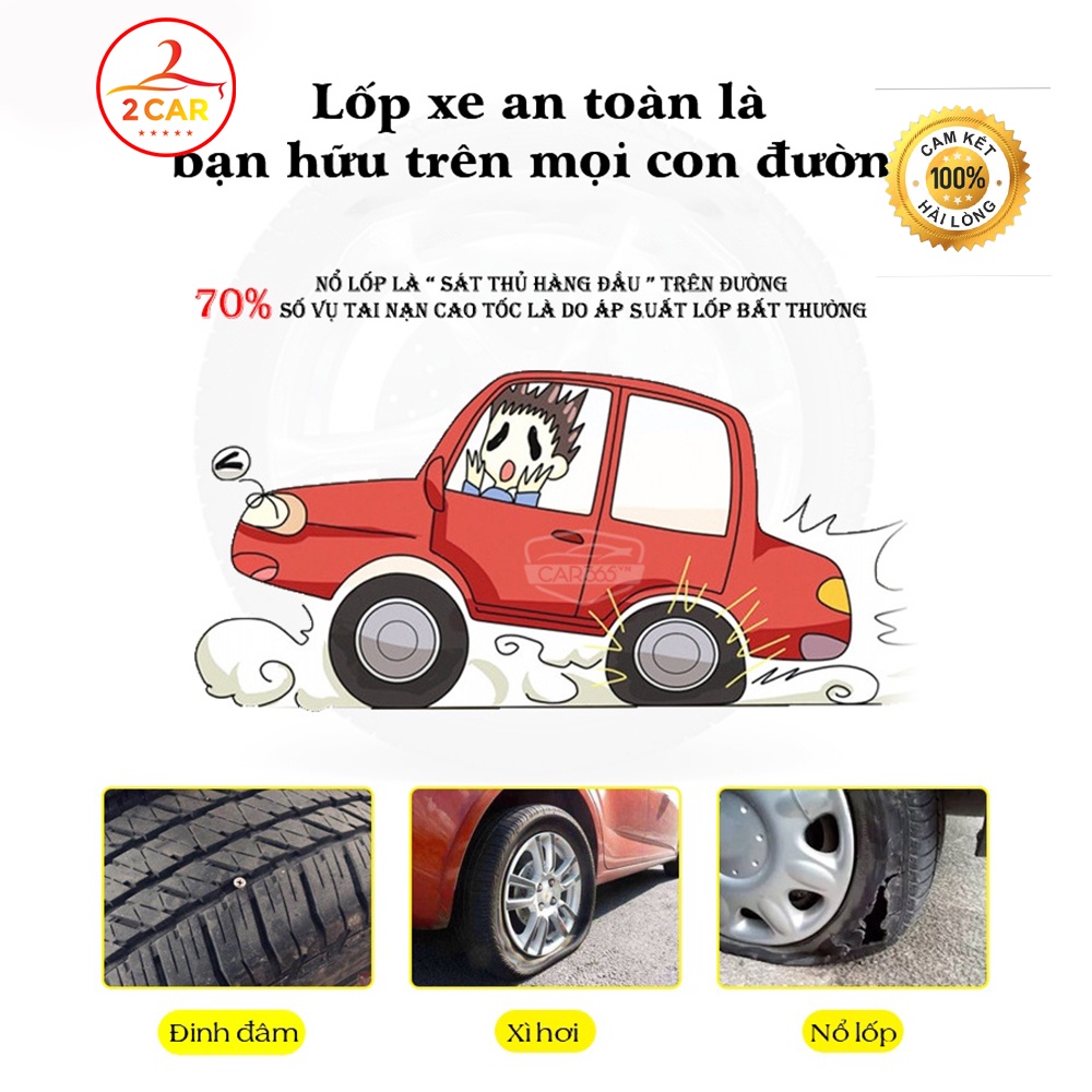 Cảm biến áp suất lốp ô tô xe hơi TPMS Cao Cấp Van Ngoài, van trong CHÍNH HÃNG Bảo Hành 6 tháng