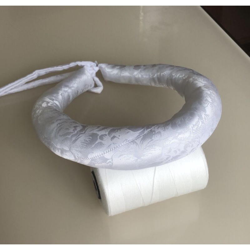 Mấn(vấn) cô dâu vải gấm, mấn trơn, mấn đơn giản, mấn đội đầu áo dài, mấn cách tân