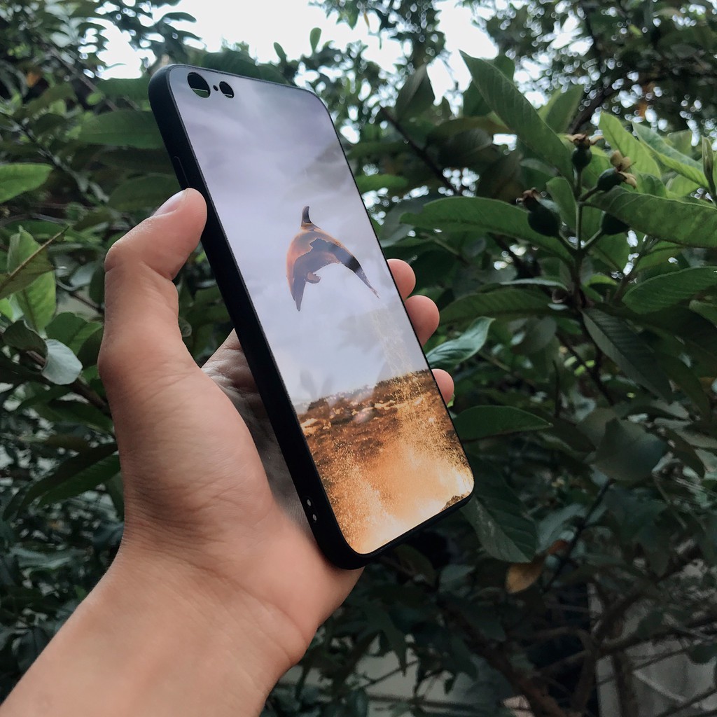 Ốp iphone in hình cực đẹp siêu bền - Cá Heo biển lớn