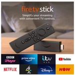 Fire TV Stick HD (phiên bản mới nhất) Thiết bị trình chiếu TV của Amazon có trợ lý ảo Alexa với remote kèm theo — ảnh 1