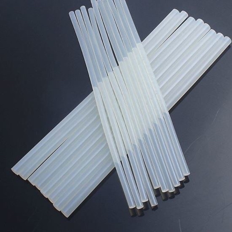 [SỈ] Combo 50 Cây Keo Nến Trắng Trong, Keo dán đa năng. LOẠI ĐẸP
