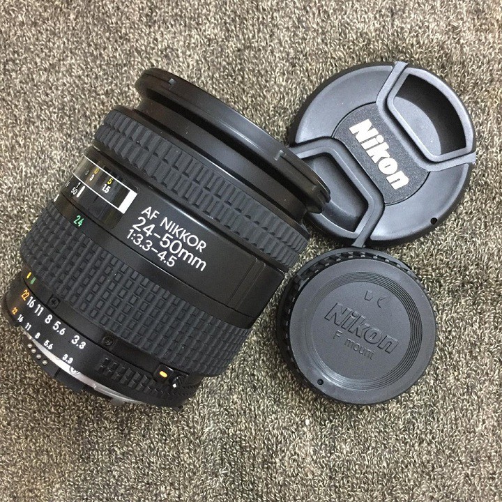 Ống kính Nikon AF 24-50 f3.3-4.5 dùng cho máy Crop D90,.., D300.., D7000 và  máy fullframe