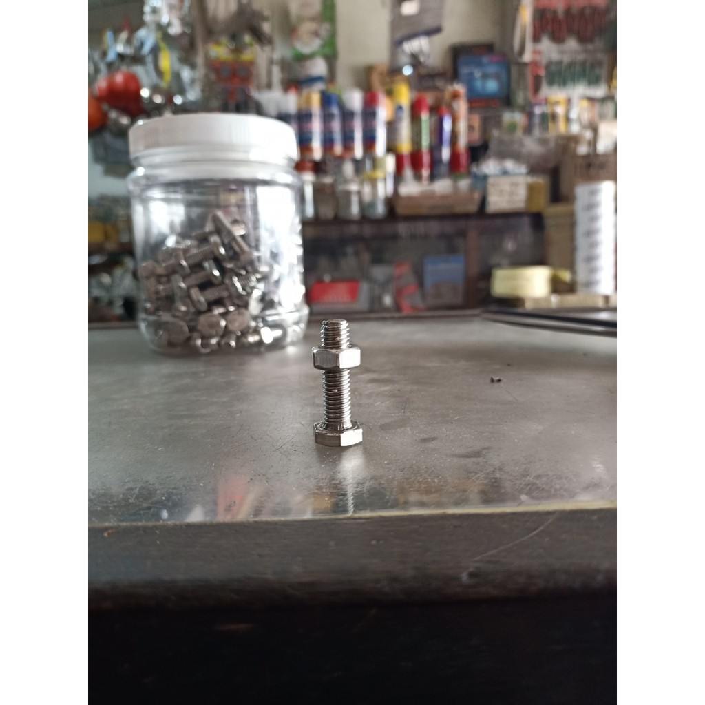 BÙ LON INOX 201 6LY CÓ TÁN (2 CON) | Shopee Việt Nam