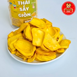 Mít thái sấy giòn SIÊU NGON 💖TIGER FOOD💖 Lon 200g mít thái sấy loại 1 ăn cực mê - trái cây sấy ăn vặt Sài Gòn