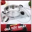 Nồi Lẩu Inox Nắp Kính 28cm,30cm Thiết Kế Đáy Sần Chống Cháy Quai Cầm Bọc Nhựa Chống Nóng Dùng Cho Mọi Loại Bếp