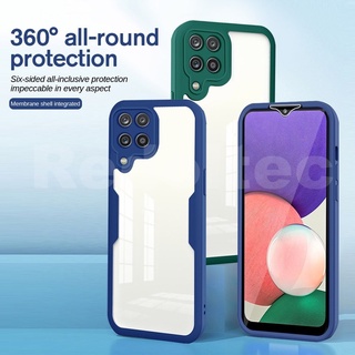 360 Full Cover Redmi 13C 5G Chống Sốc Acrylic Trong Suốt Mặt Trước Mặt Sau Bảo Vệ Hai Mặt Vỏ Điện Thoại Xiaomi Redmi13C Redmi 13C 5G