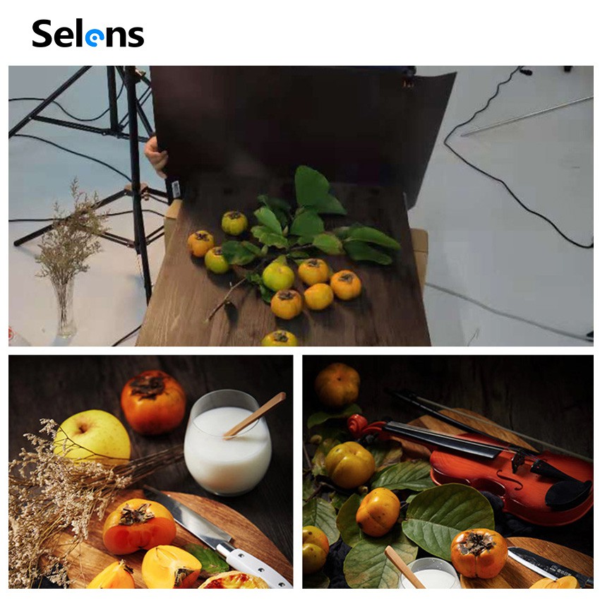 Ảnh Phông nền chụp ảnh 3D Selens 2 mặt nhiều loại bằng nhựa 4