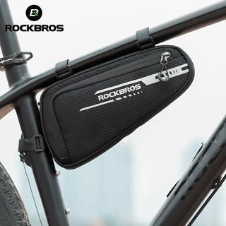 [Fulfilled by Shopee] Túi Tam Giác ROCKBROS 1.2L Gắn Khung Xe Đạp