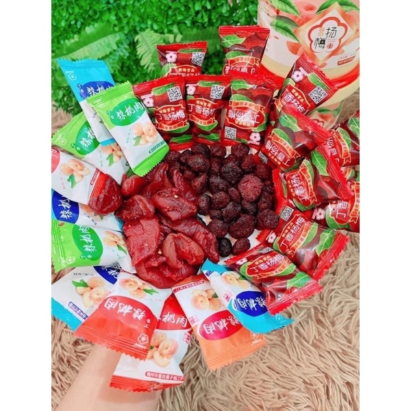 [Gói to] ❤OMAI ĐÀO CAY CHUA NGỌT ĐÀI LOAN 🍒🍒