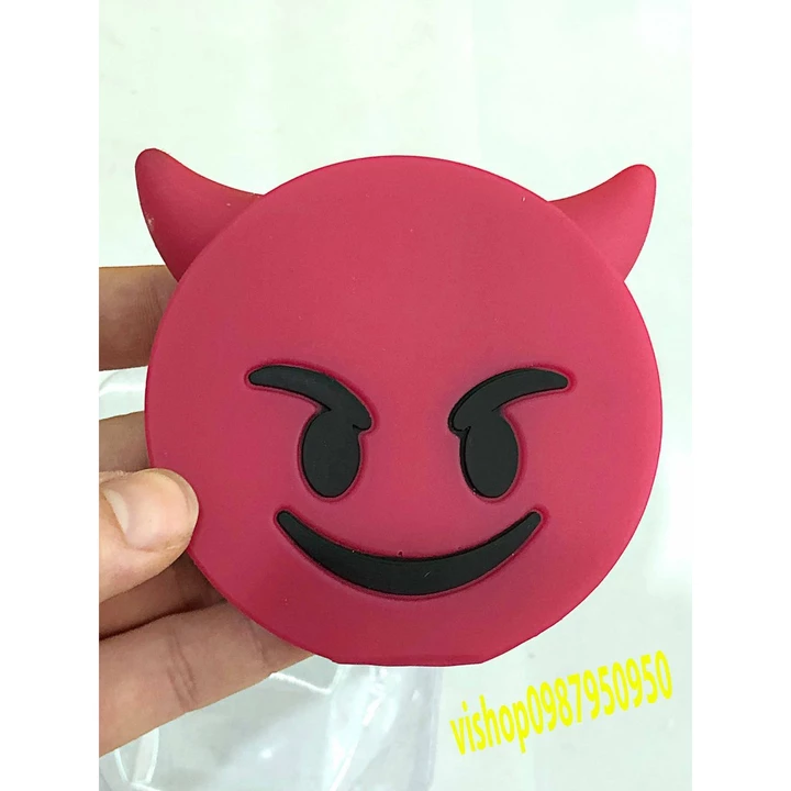 SẠC DỰ PHÒNG MẶT QUỶ NHỎ KUTE HỘT ME cute-sạc dự phòng hình thú dễ thương – 6