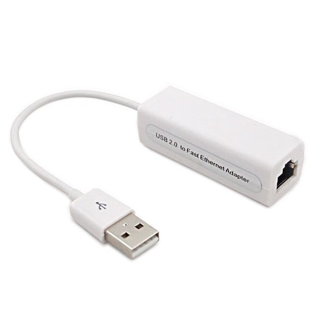 Bộ Chuyển đổi Usb Ra Lan Rj45 Màu Trắng Usb 20 To Fast Ethernet Shopee Việt Nam 5022