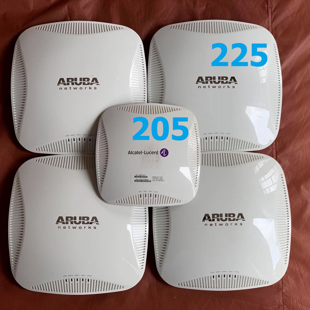 Bộ phát wifi Aruba AP-225 (RAM 512MB), AP-207, AP-205, IAP-205 tặng kèm ...