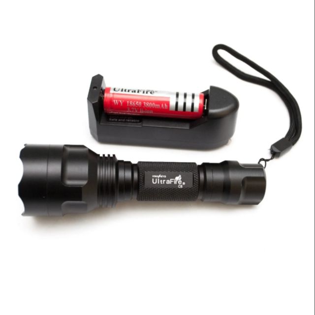 (Loại 1) Đèn Pin Siêu Sáng ULTRAFIRE C8 | Shopee Việt Nam