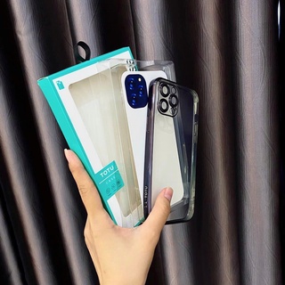 Ốp Lưng TOTU viền màu mềm bảo vệ cụm camera cho iphone 12/12pro/12promax/13/13pro/13promax/14pro/14promax