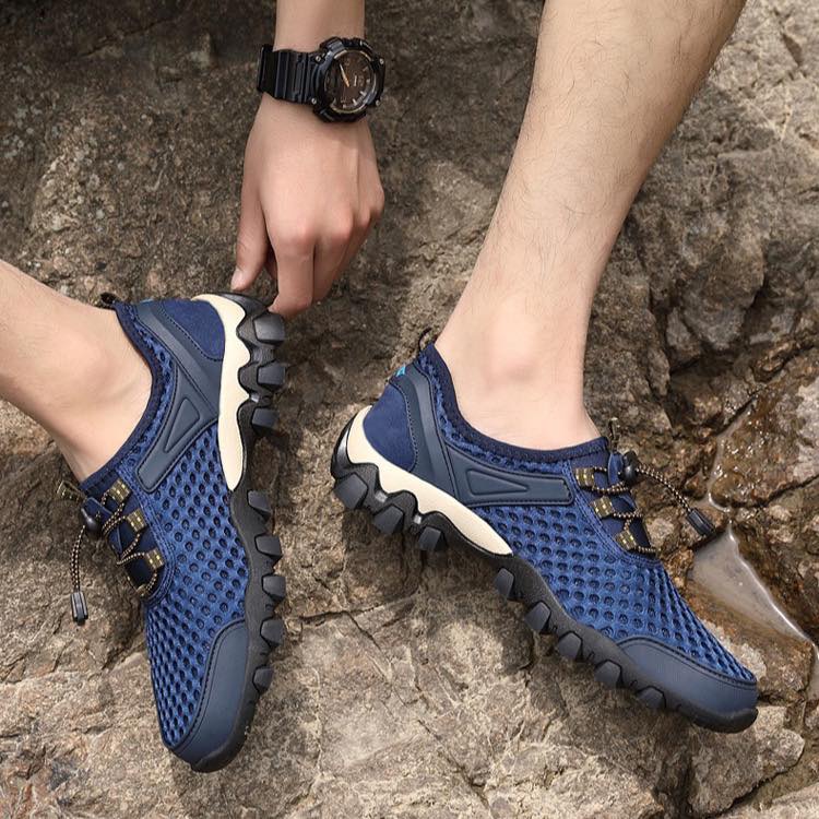 Giày trekking, leo núi, đi rừng ,lội suối, câu cá, tắm biển | Shopee ...