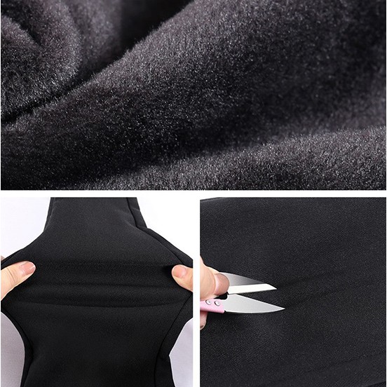 Quần Legging Nữ Nót Lông Vải Loại 1 Dày Mặc Siêu Ấm Mẫu Mới Tôn Đường Cong Vóc Dáng Trẻ Trung