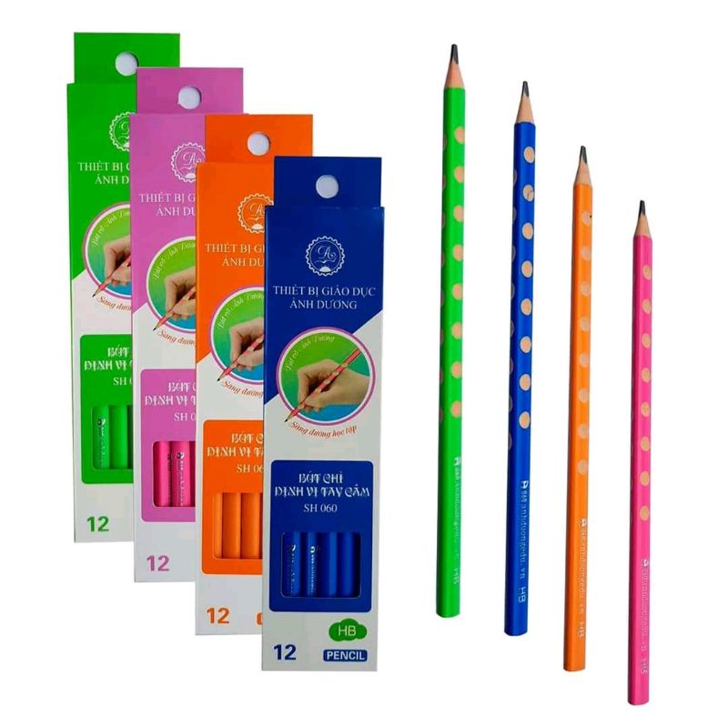 Bút Chì Định Vị Ánh Dương Sh060 - 12 Cái