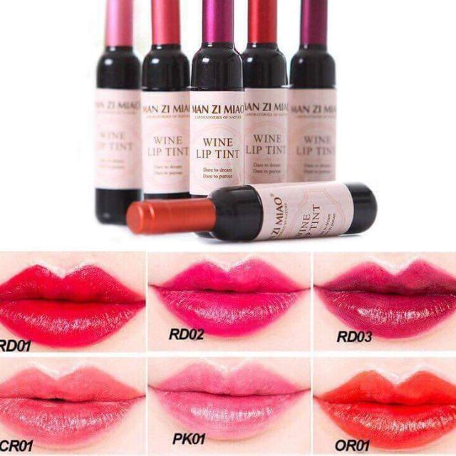 Son Man zi Miao wine lip tint Shopee Việt Nam