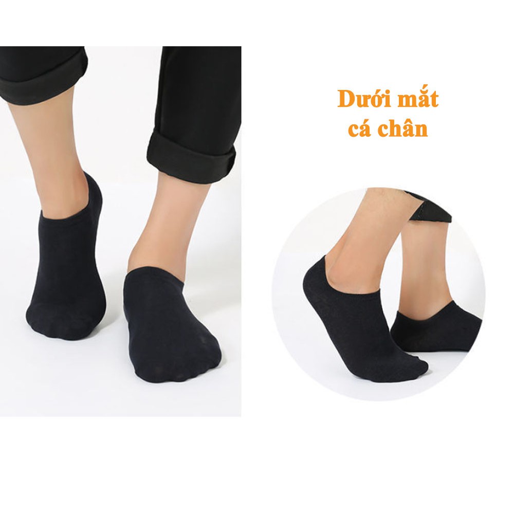 Combo Vớ cổ ngắn k9 thấm hút mồ hôi khử mùi kháng khuẩn dưới mắt cá chân CX85 Shalla