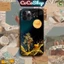Ốp lưng iphone mặt kính cao cấp - Hươu vàng mạnh mẽ may mắn - 6/6plus/6s/6splus/7/7plus/8/8plus/x/.....