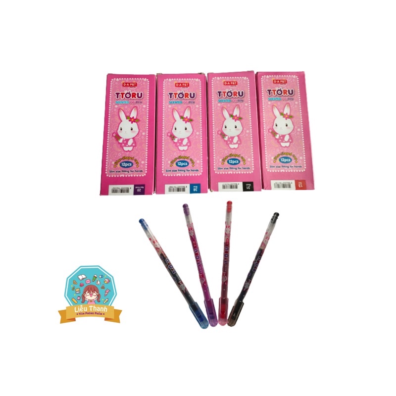 [Bút mực nước thơm] Bút lông kim TTORU -4 màu -VIẾT CHỮ ĐẸP | Shopee ...