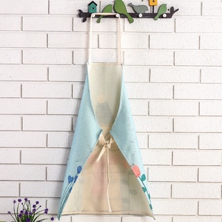 Tạp Dề Bếp Chất Liệu Dày Vải Canvas Hoạ Tiết Nhã Nhặn