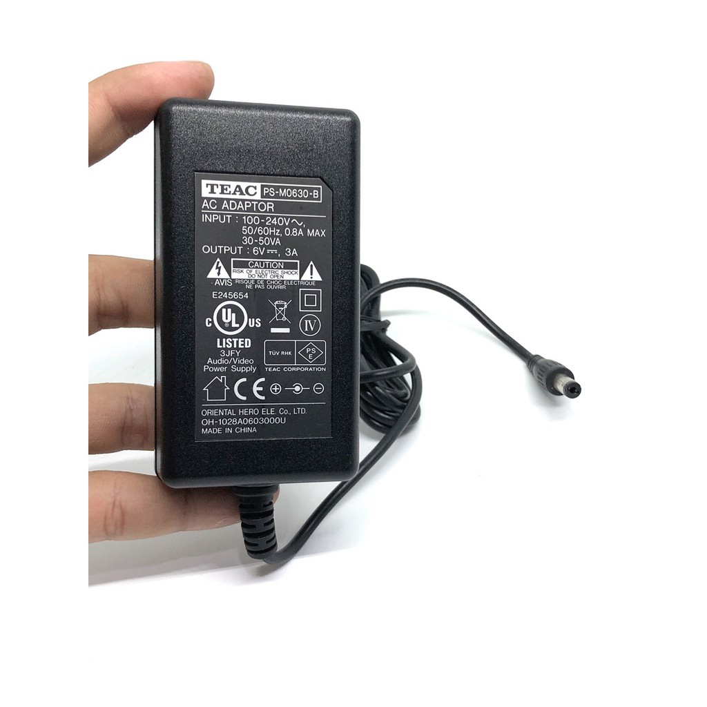 🔌 AC/DC Adapter 6V 3A TEAC - Nguồn Hàng Cao Cấp, Chất Lượng Tốt ...