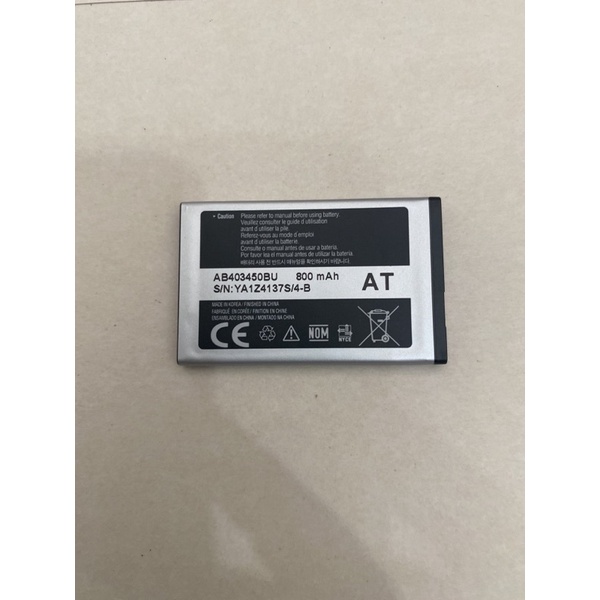 pin samsung E2510/E590/E598/D610/E2558/E790/M3510/ M609/ S3500C/ S3550 ...