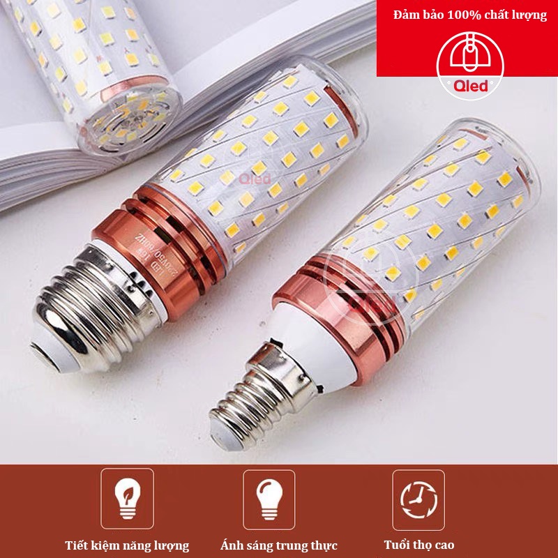 Bóng đèn LED bắp ngô cao cấp với 3 chế độ ánh sáng [Bảo hành 12 tháng]