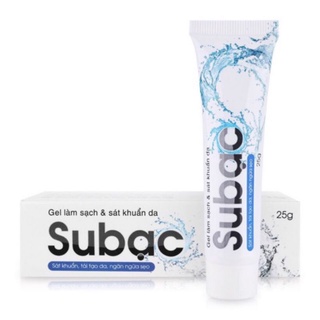 Gel Subạc giúp làm sạch, sát khuẩn, tái tạo da, ngăn ngừa sẹo