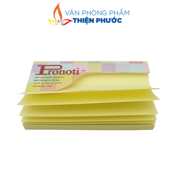 Giấy Note Pronoti 2x3mm 100 tờ THIỆN PHƯỚC | Shopee Việt Nam