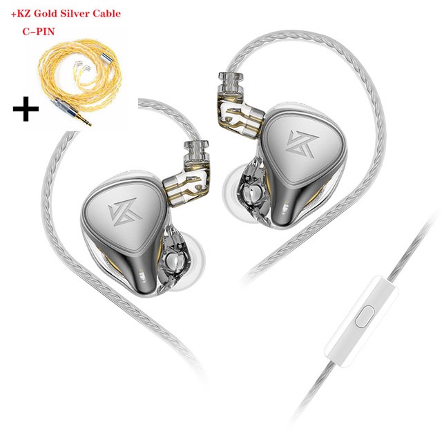 Tai nghe nhét tai KZ ZEX Pro có dây âm thanh HIFI thiết kế độc đáo