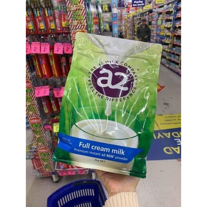 [TEM PHỤ] Sữa MILO và sữa A2 nguyên kem nội địa úc 1kg
